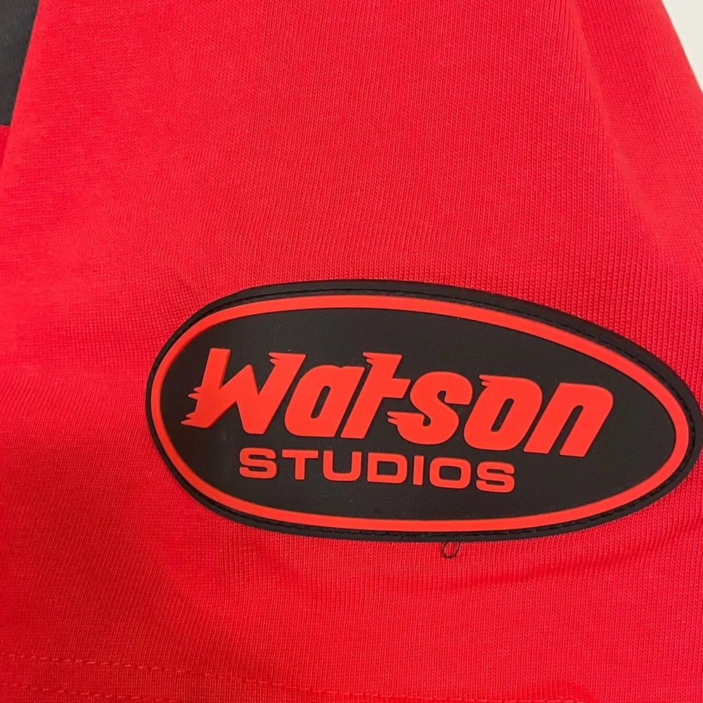 ❤️✌🏾❤️ Watson Boxy Oversized TeGraphic Tee with Peace & Star Puff Print Size L - Picture 7 of 9